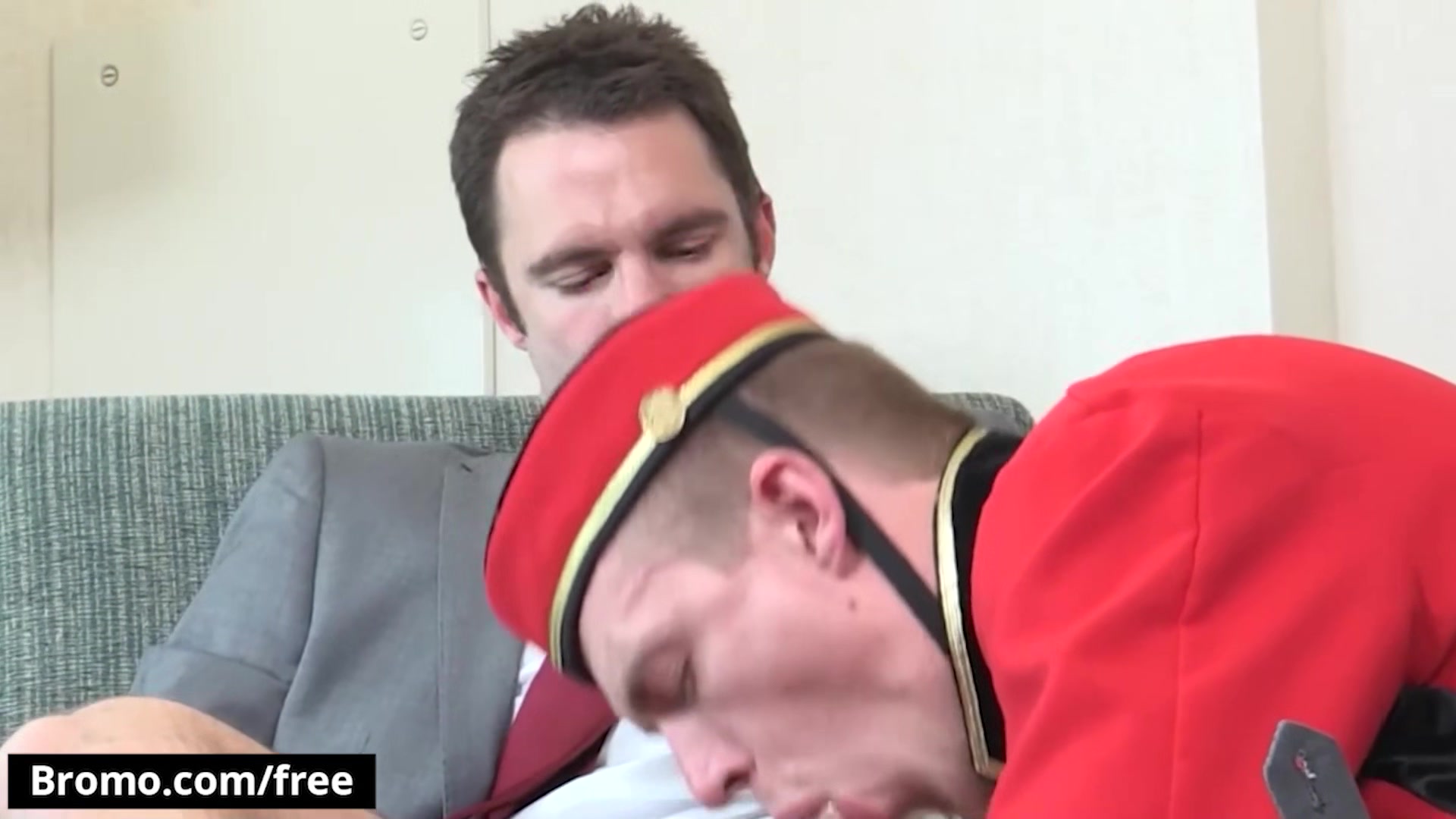 BROMO - Bellboy Zane Anders Goes Brenner Bolton's Not To Help Him With His Suitcase But To Get Fucked