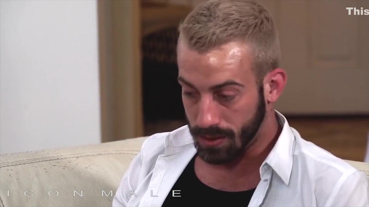 IconMale - Sexy Jett Rink bangs Michael Roman's ass on couch