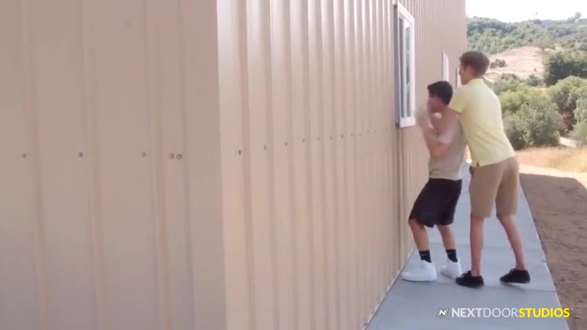 NextDoorTwink Caught Masturbating After School