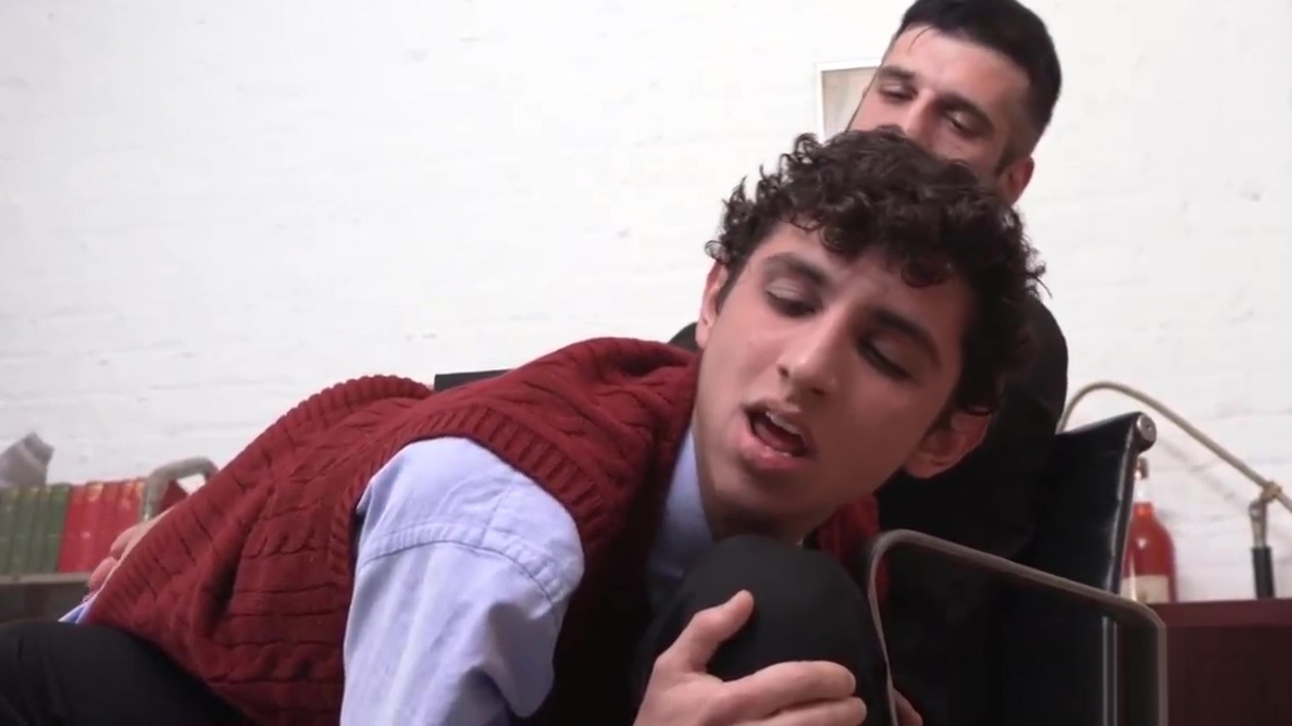 Twink Barebacked In The Priest s Office