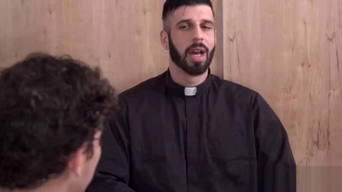 Twink Barebacked In The Priest s Office