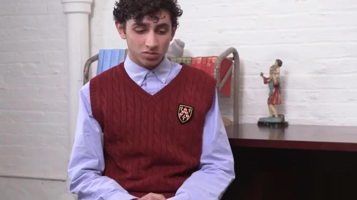 Twink Barebacked In The Priest s Office