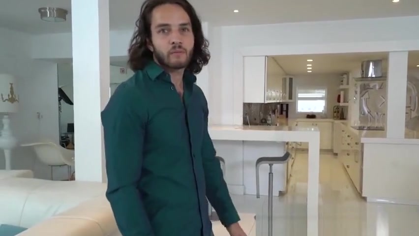 Latino real estate agent Dante facialized by customer in POV