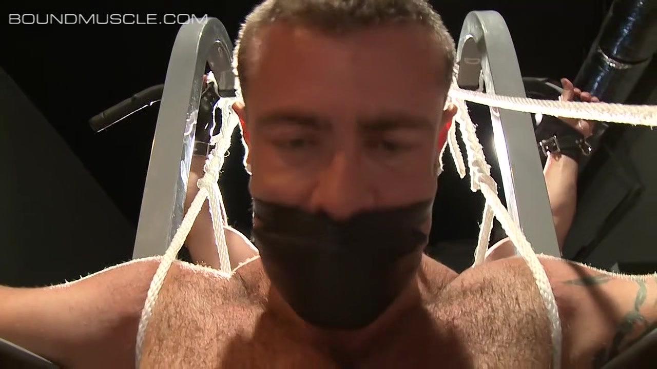 Adam Rogue slides muscle cock in and out of Trace Michaels