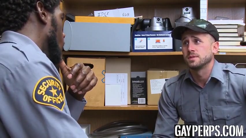 Security officer disciplined and barebacked by black boss