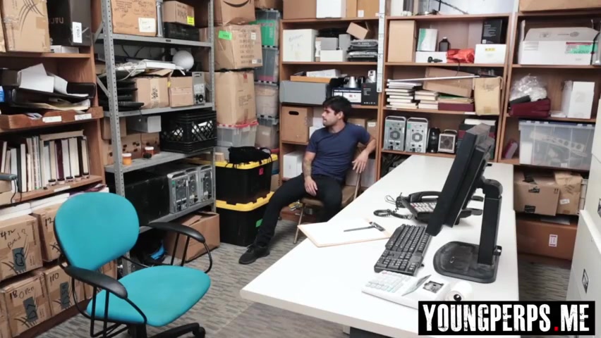 Officer caught the perp stealing goods from the store