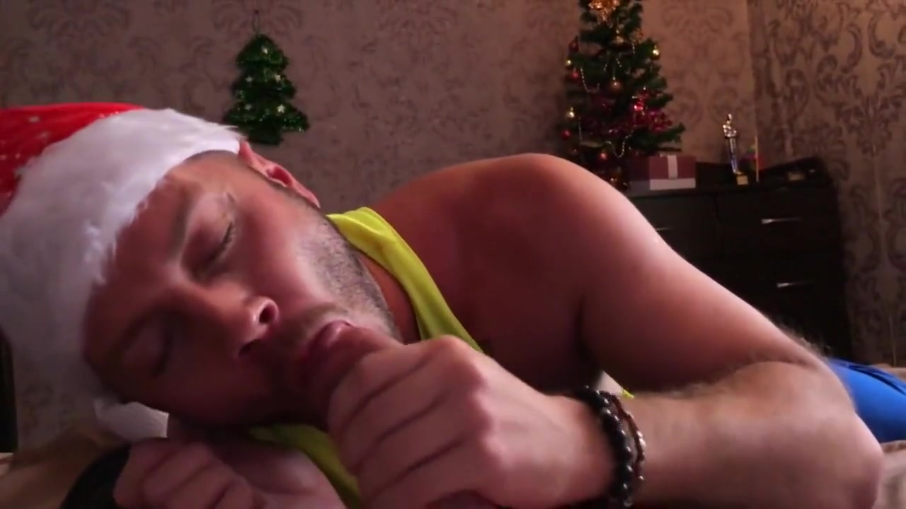 Huge Christmas Gift POV blowjob from Santa