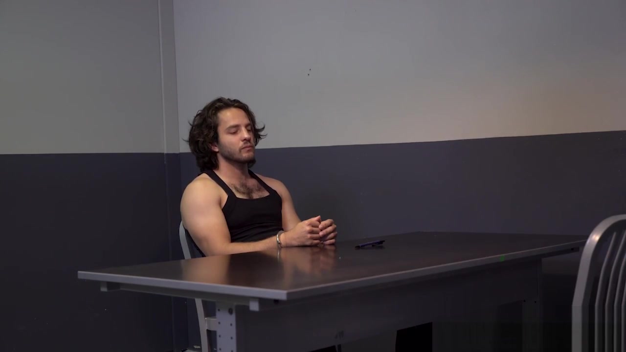 Straight teen 18+ Perp Compromises With Two Hunk Officers