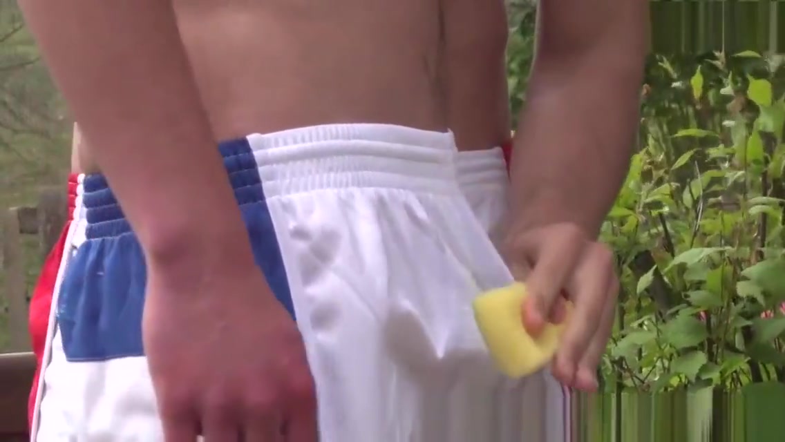 Massaged twink gets his cock wanked off