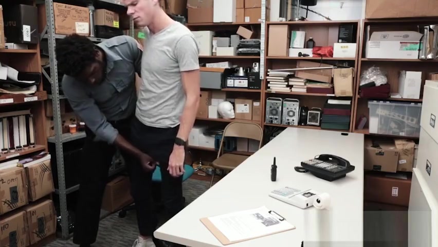 Straight perp compromises and anal fucked by LP Officer