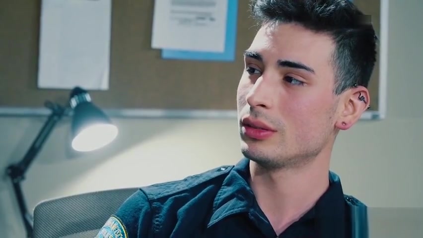 Gay perp gets his ass fistfucked by Officer hardcore