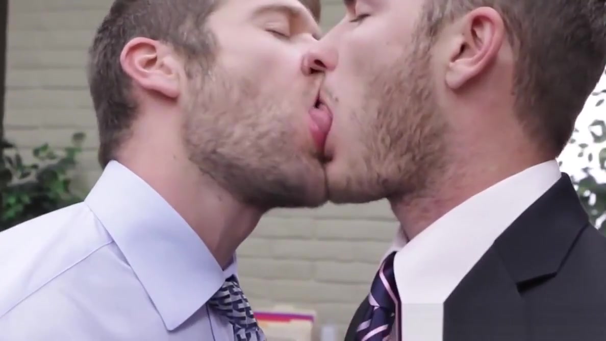Colby Keller in the office sucking boss