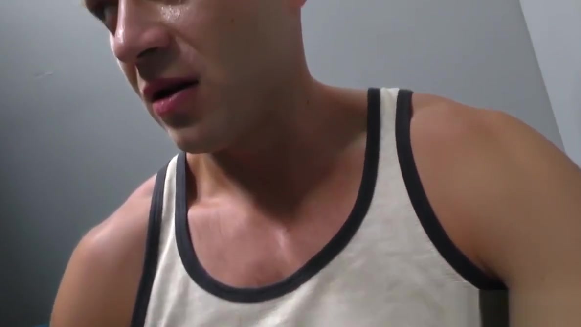 White guy finds gay lover at a glory hole