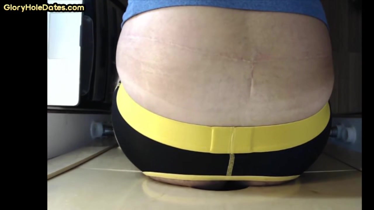 Homemade IR gloryhole bottom barebacked by black dong