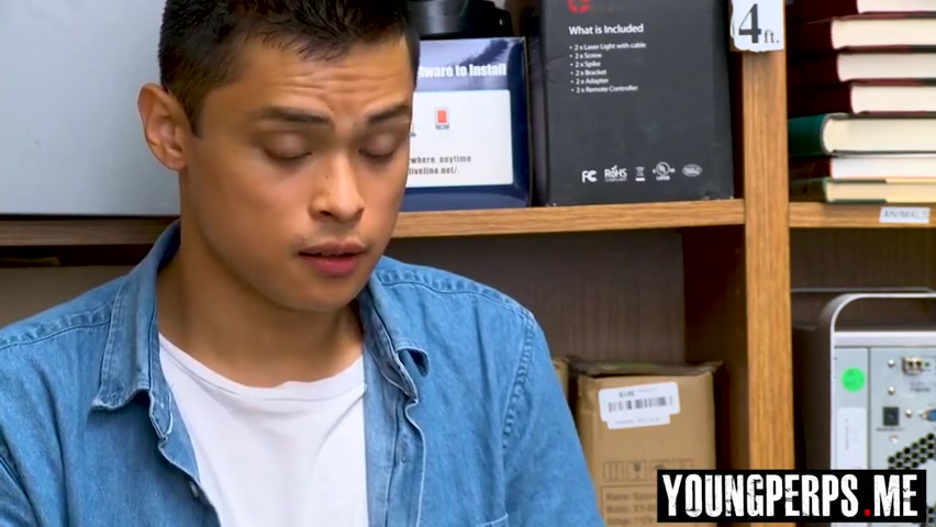 Asian boy hardcore fucked by LP Officer first time anal
