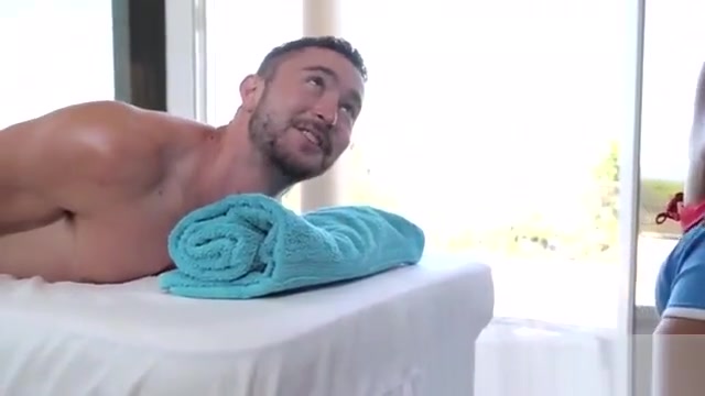 Hot massage for Colt Rivers by Arad