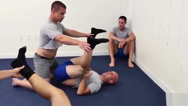 Hunk threesome sex at the office
