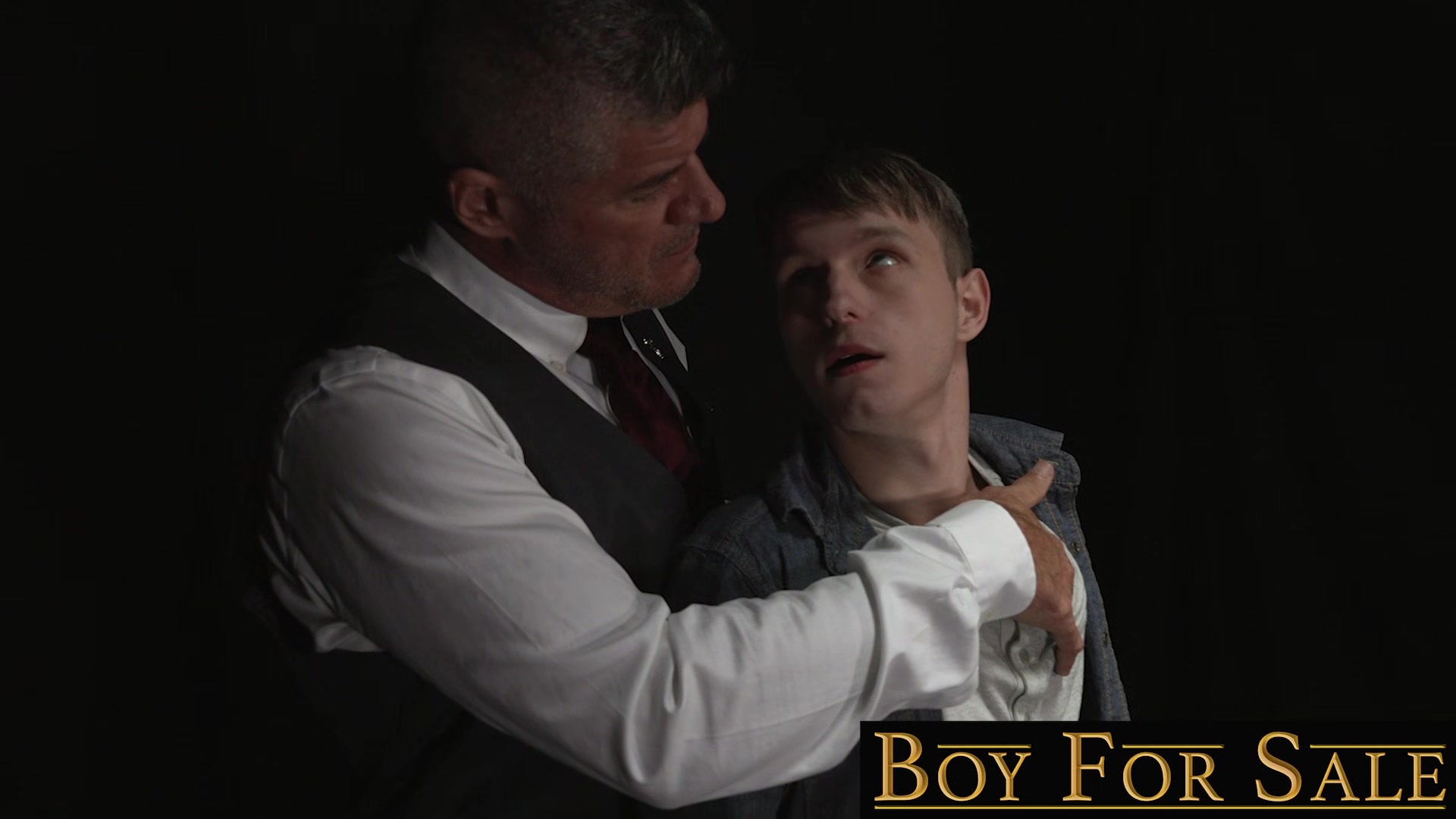 BoyForSale Slave twink gets fucked by beefy suited master