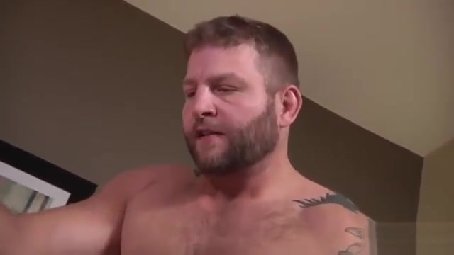 Stroking Big Daddys dick and gets anal