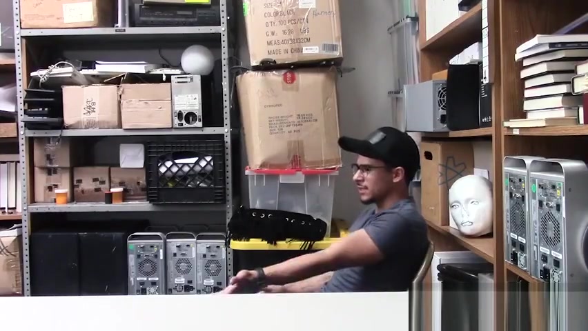 Latino perp takes black Officers big cock bareback anal