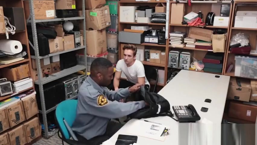 Straight perp anal fucked by two LP Officers bareback