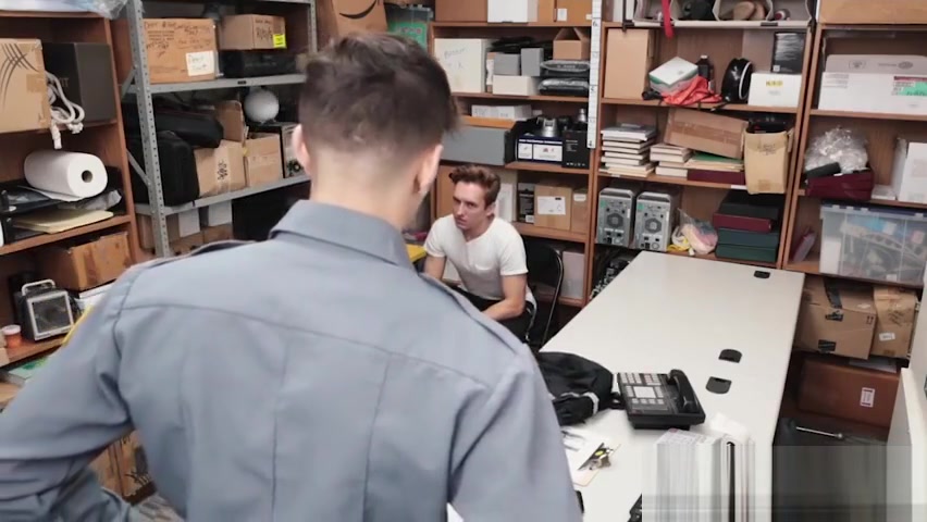 Straight perp anal fucked by two LP Officers bareback