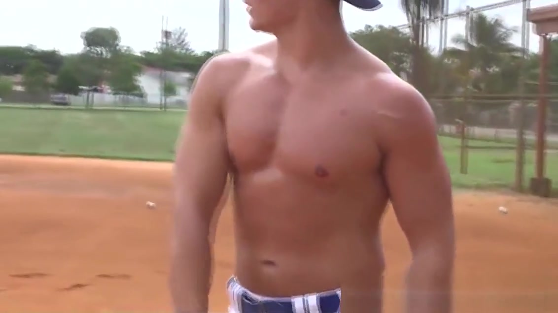 Baseball stud pounded under the showers