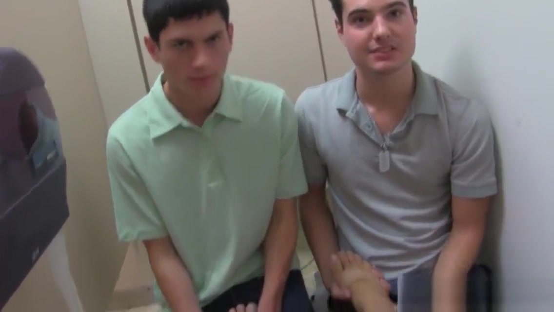 College twinks assfucking after showering