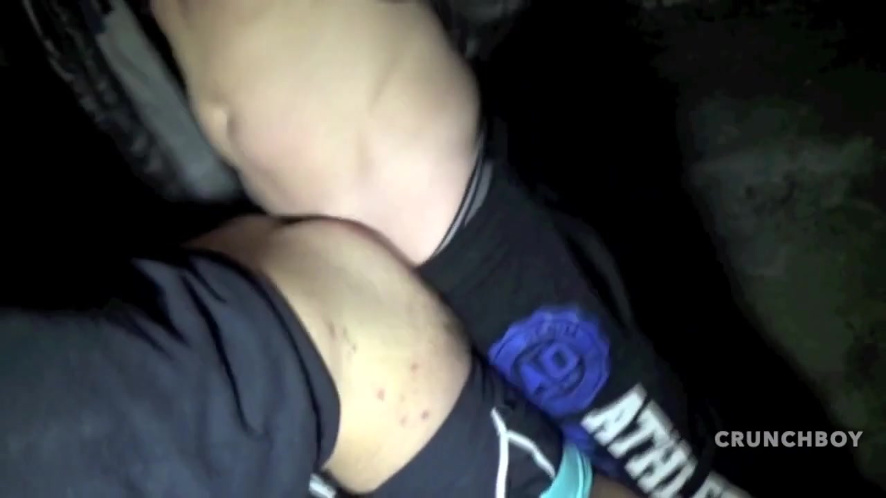young latino fucked outdoor at night by striaght scallly boy from paris - CrunchBoy