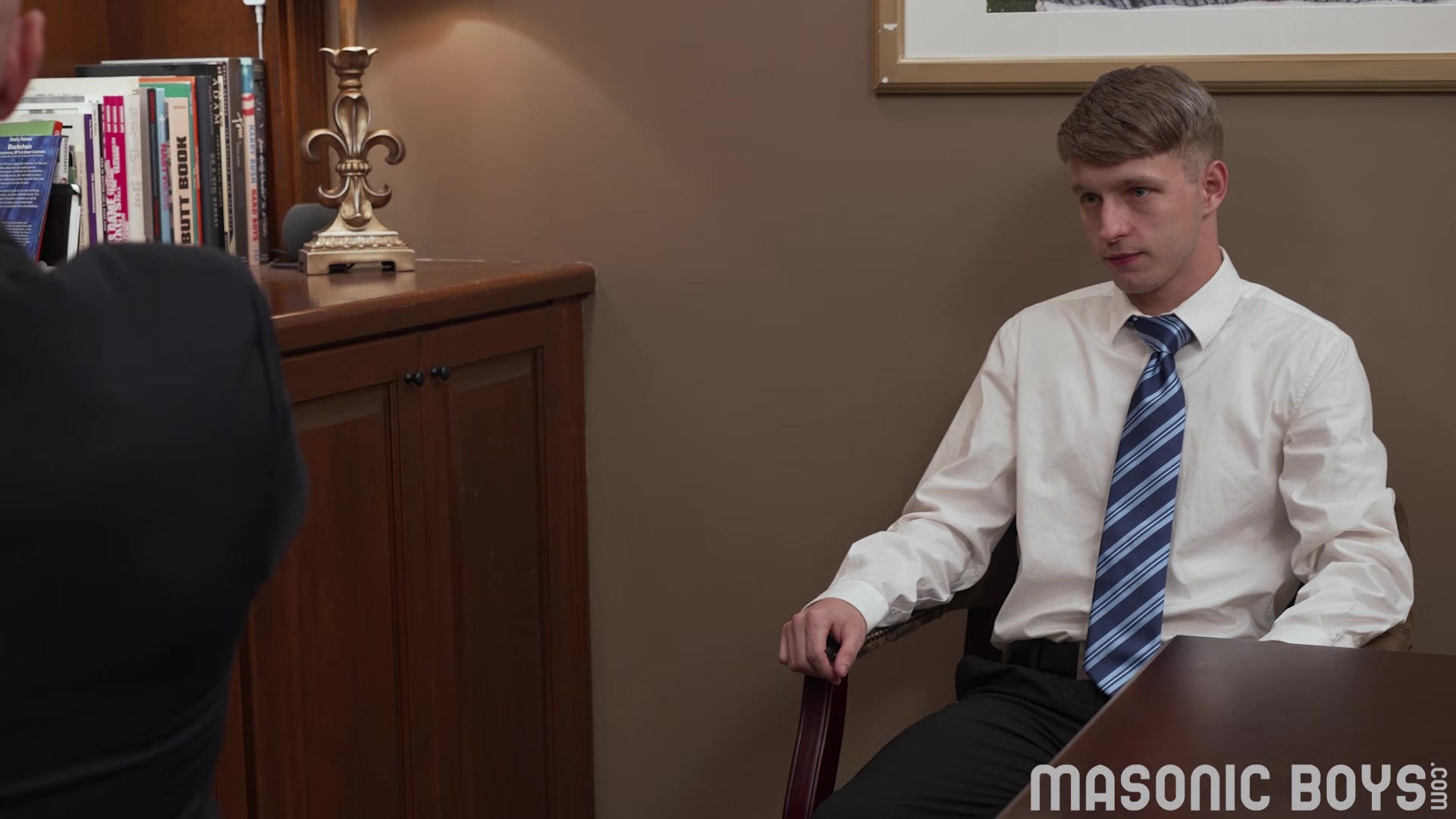 MasonicBoys Blond twink is seduced and fucked by sexy DILF
