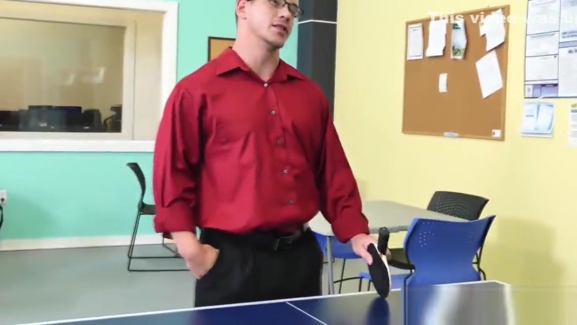 Office stud facialized while getting banged