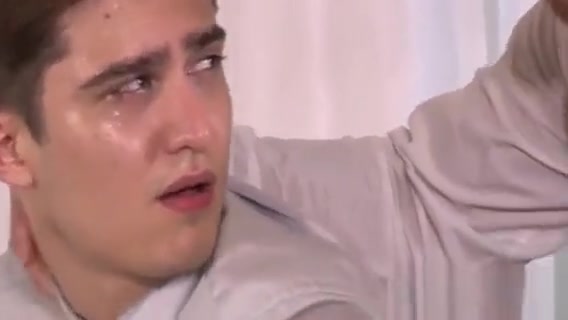 Hot office homosexual three-some