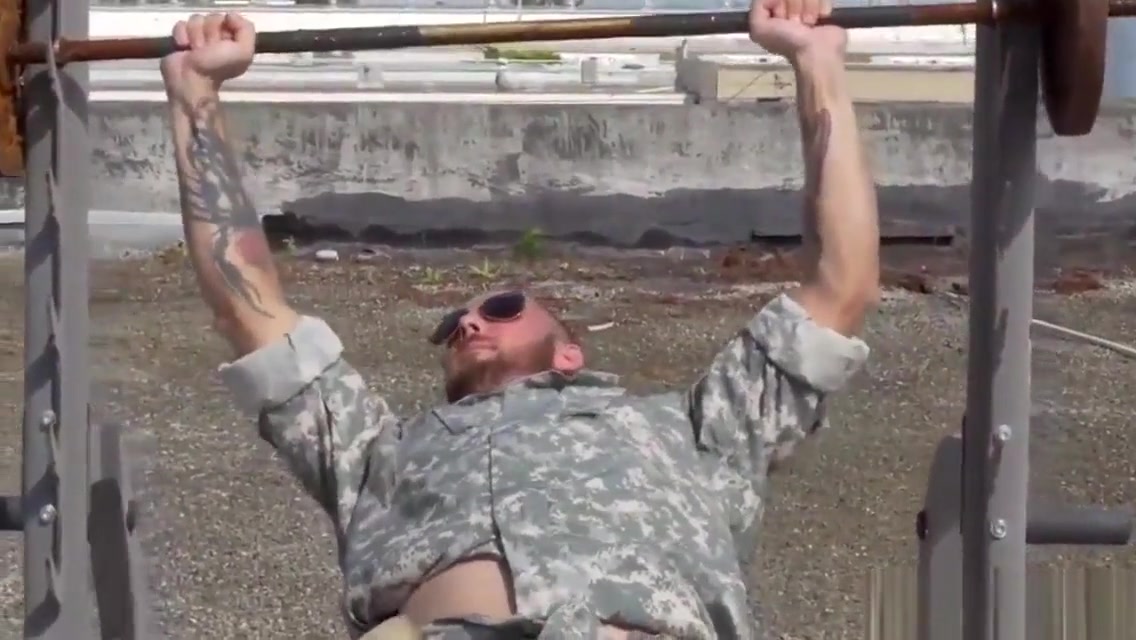 Nude gay military volleyball and army video Staff Sergeant knows what