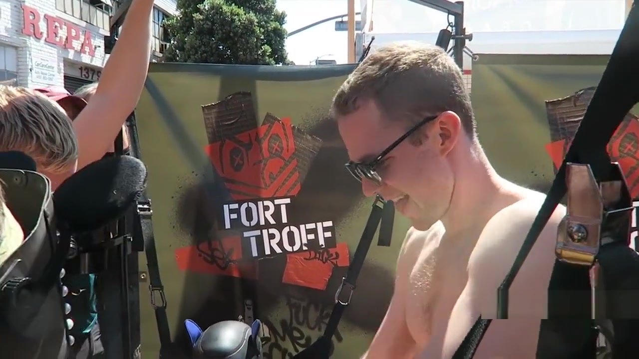 Fisting at Up Your Alley Fair (Dore Alley), San Francisco