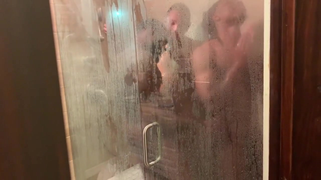 Hung Guys in Shower