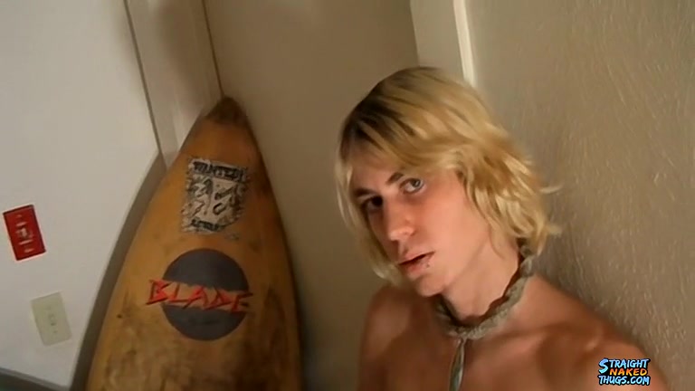 Straight Blond Surfer Cums - Carl Alexander