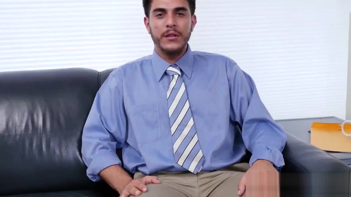 Office newguy trio fucked and facialized