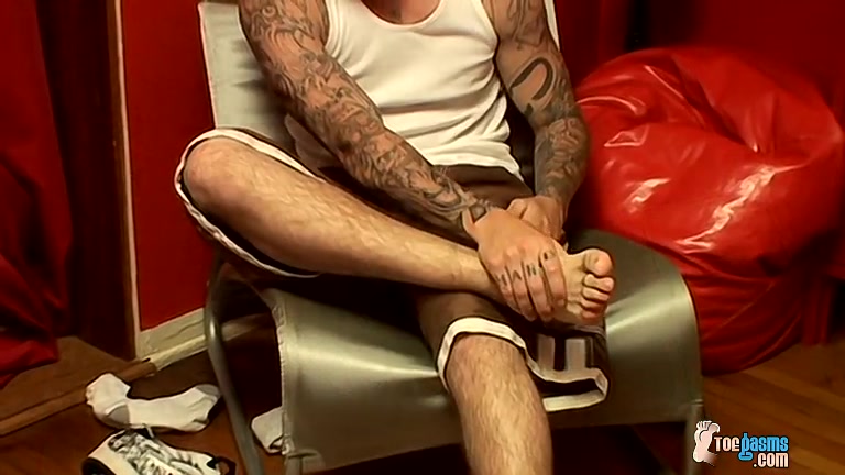 A Real Bad Boy And His Naked Feet - Evan Heinze