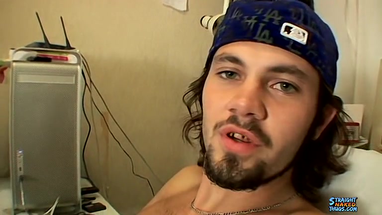 Straight Boy Bam Drains His Dick - Bam