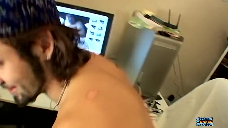 Straight Boy Bam Drains His Dick - Bam