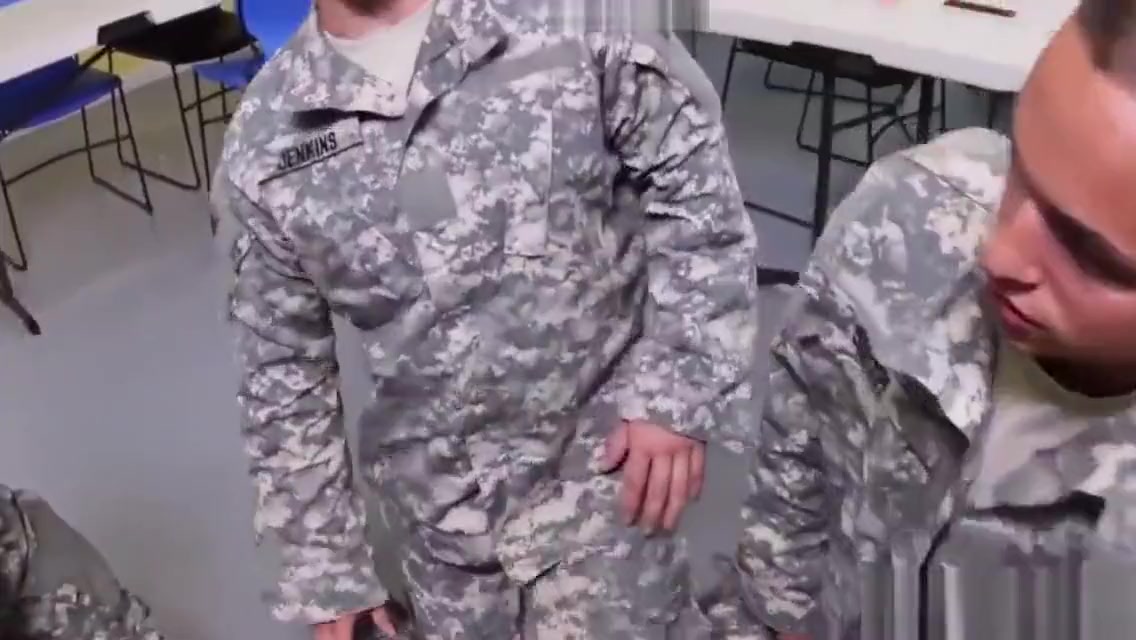 Army male male oral gay sex film and army guys wanking off first time