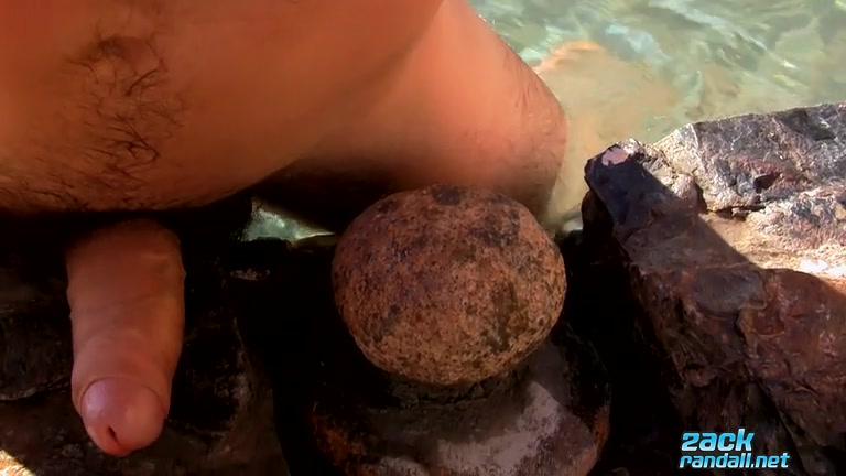 A Cum Squirting Outdoor Jack Off - Zack Randall