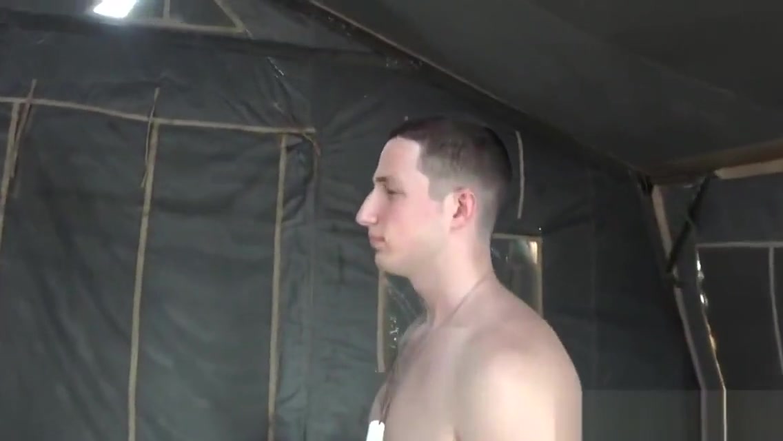 Army troop group fucking and sucking outdoor