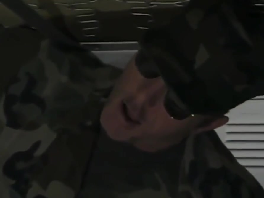 Military threesome