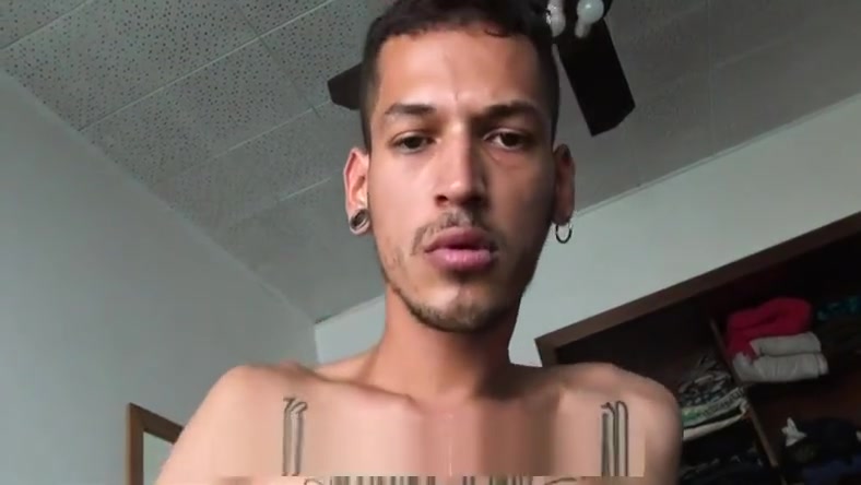 LatinLeche - Handsome Punk Sucks An Uncut Cock For Money