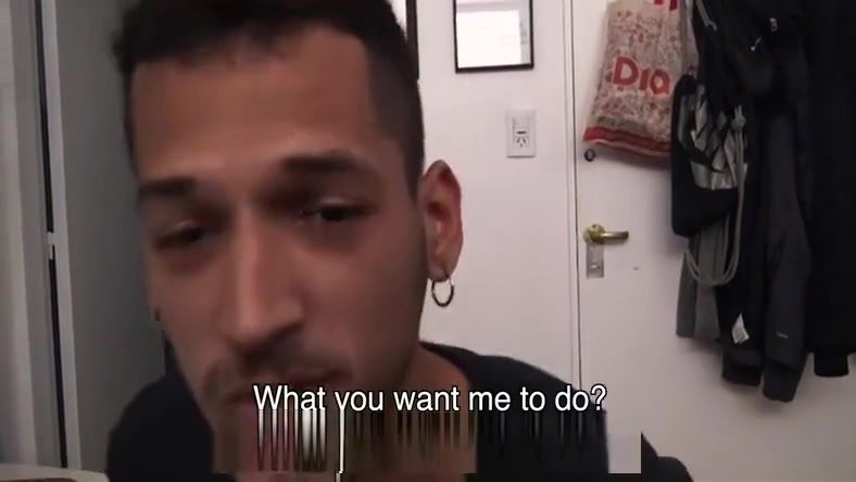 LatinLeche - Handsome Punk Sucks An Uncut Cock For Money