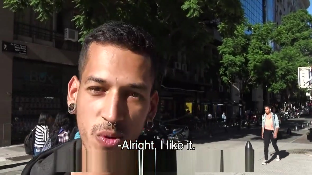 latinleche - handsome punk sucks an big cock for money