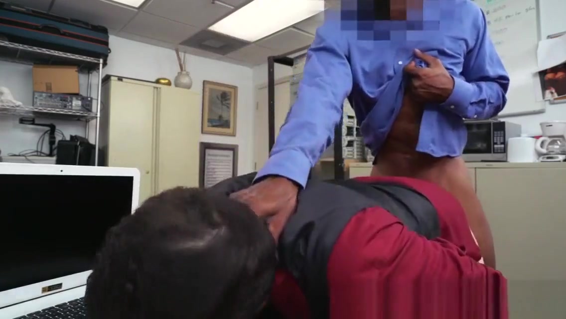 Casting straight anal drilled by black agent