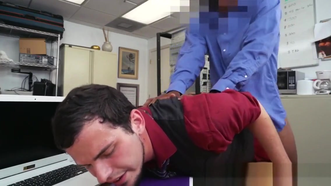 Casting straight anal drilled by black agent