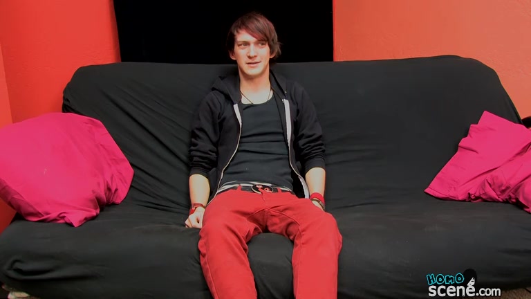 Cute Emo Boy Andy Wanks Out His Wad - Andy Kay